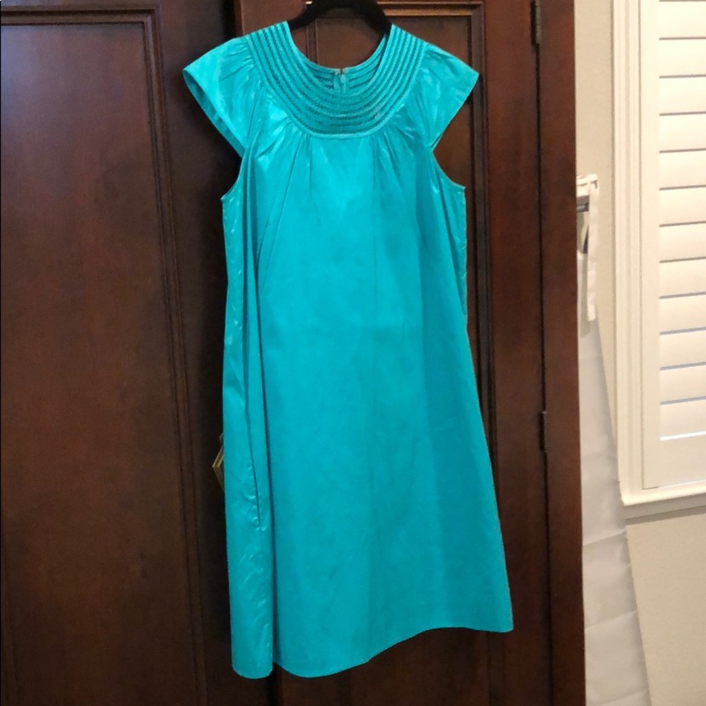Calypso teal dress